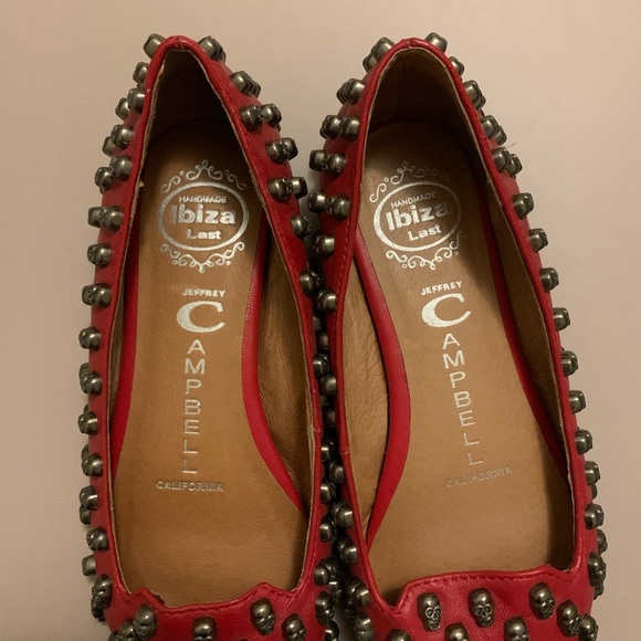 Jeffrey Campbell Skulltini Flats - Size 4 - Picture 4 of 6